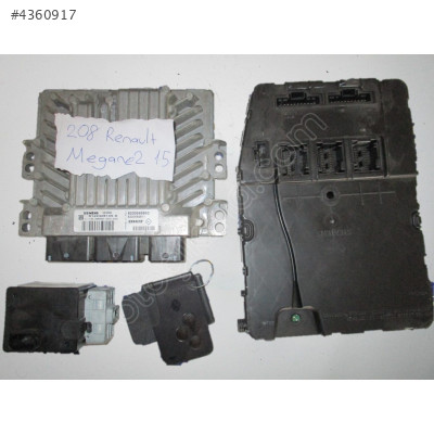 Renault Megane 2 1.5 Motor Beyni Komple Seti S122326109A