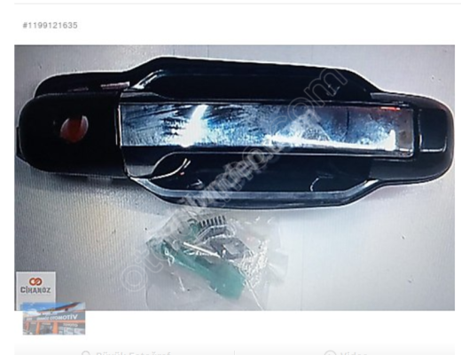 Kia Sorento  Arka Kapı Kolu Sol Crom 2002-2010