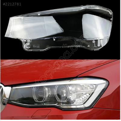 BMW X3 F25 LCİ SOL FAR CAMI SIFIR 2014-2017 UYUMLU