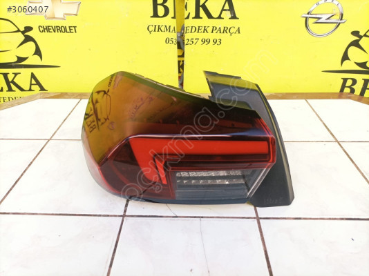 OPEL CORSA F SOL STOP LED'Lİ ÇIKMA ORJINAL YEDEK PARÇA