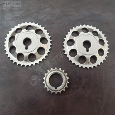 Corolla / Verso / Auris Eksantrik Zincir Dişlisi (Set - 3 Parça)