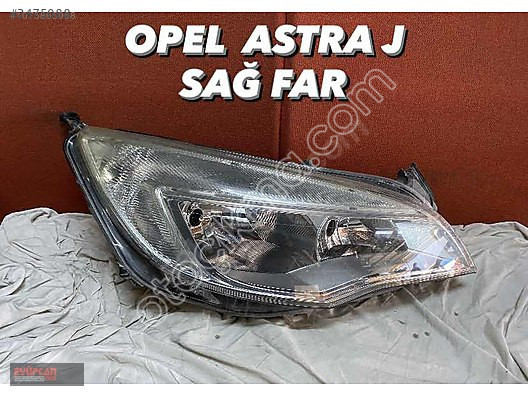 Orijinal Opel Astra J Sağ Ön Far - Eyupcan Oto Çıkma Par