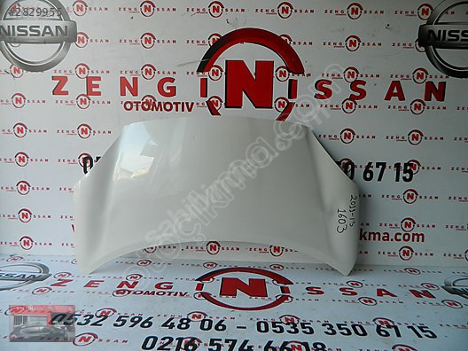 Nissan Micra K13-2011-2013 Ön Kaput Çıkma Sökme Parça Beyaz