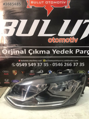 2015-2018 Vw Polo Sol Ön Far - Orijinal Çıkma Parça