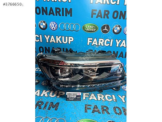 WOLKSWAGEN TİGUAN LETLİ SAĞ ÖN FAR 2015-2021 MODEL ARASI