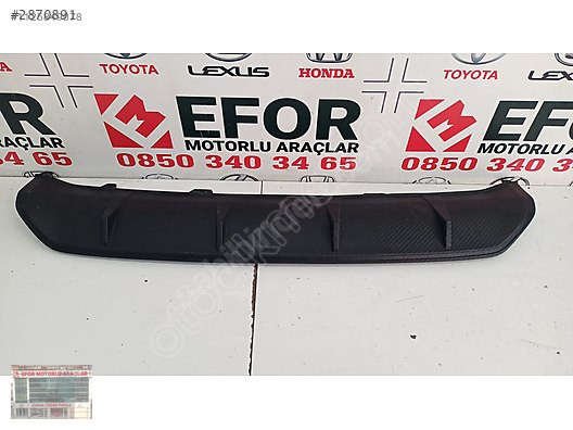 HONDA CİTİY ORJİNAL ÇIKMA TAMPON DİFÜZÖR 21-22
