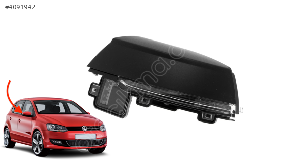 6R0949102F VW POLO 10-16 SAĞ AYNA SİNYALİ