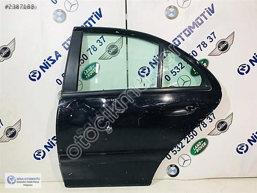 W203 C200 C220 Mercedes Sol Arka Kapi Çıkma Parça