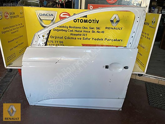 RENAULT MEGAN 4 ÇIKMA ORJİNAL SOL ÖN KAPI VE DİĞER PARÇALARI