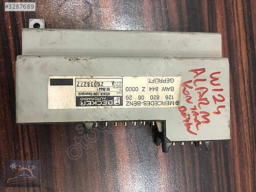 MERCEDES W124-W126 ORJİNAL ALARM KONTROL BEYNİ -1268200626