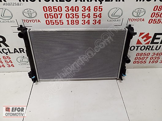 TOYOTA COROLLA SIFIR SU RADYATÖR 1.6 BNZ 19-22OEMNO: 16400-0T350