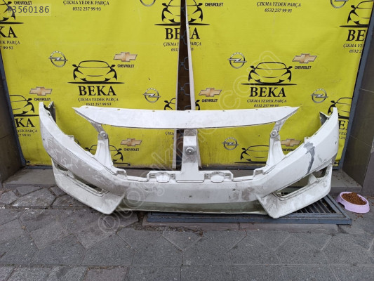 HONDA CIVIC ÖN TAMPON BEYAZ ÇIKMA ORJİNAL YEDEK PARÇA