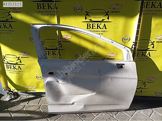 OPEL ASTRA K SAĞ ÖN KAPI BEYAZ ÇIKMA ORJİNAL YEDEK PARÇA