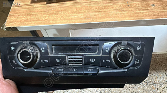 2008-2012 AUDİ A4 KLİMA KONTROL PANELİ 8T1 820 043 AD ORJ ÇIKMA