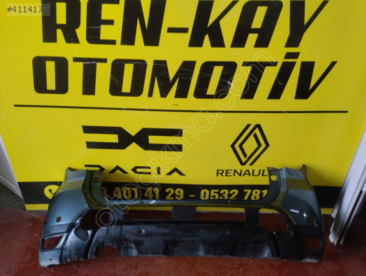 850222027R DACİA DUSTER ARKA TAMPON HAKİ YEŞİL 2017 SONRASI ORJ