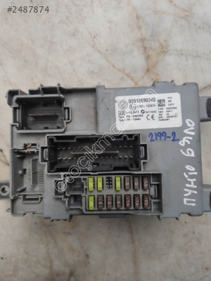 Fiat Punto Body Beyni Merkezi Kontrol Ünitesi 00518690940