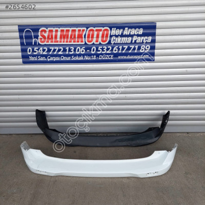 FORD COURİER BEYAZ GRI SIYAH ARKA TAMPON-DÜZCE ÇIKMA