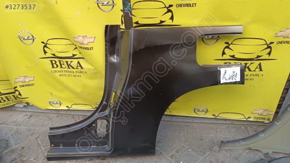 OPEL COMBO E SOL ARKA ÇAMURLUK MARŞBİYELİ ÇIKMA ORJİNAL YEDEK PAR