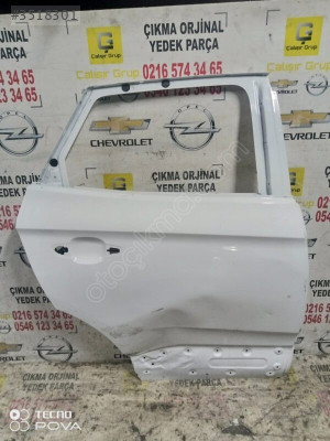 OPEL GRANDLAND SAĞ ARKA KAPI BEYAZÇIKMA SÖKME YEDEK PARÇA