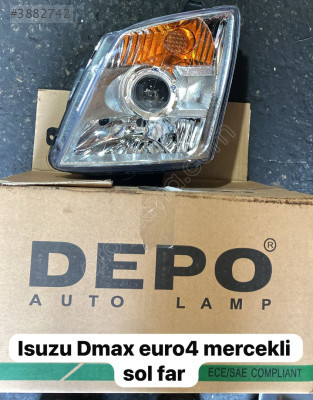 ISUZU DMAX EURO4 MERCEKLİ SOL FAR                     (XS1407S25)
