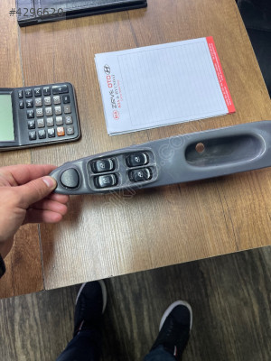 2000 model Hyundai elentra sol 4 lü cam dügmeleri