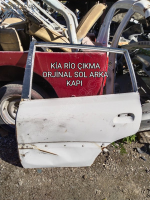 KİA RİO HATCHBACK ÇIKMA ORJİNAL SOL ARKA KAPI 2002-2005