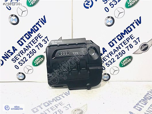 AUDI A3 KASA MOTOR ÜST KORUMA KAPAĞI DİZEL 04L103925