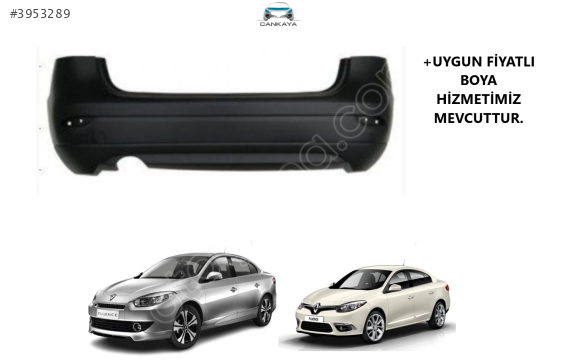 RENAULT FLUENCE 2009++ ARKA TAMPON SIFIR  850229539R