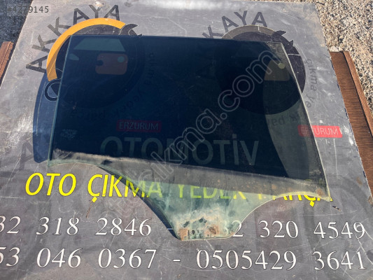 Renault Megane 2 Sağ Arka Kapı Camı Orjinal Çıkma