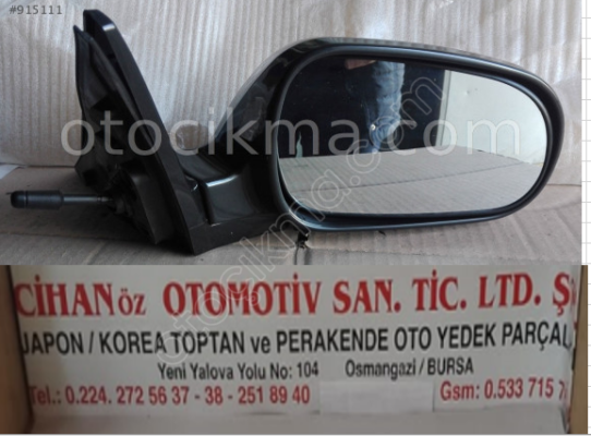 Honda Civic Manuel Ayna 1999 2001 - Sağ Sol
