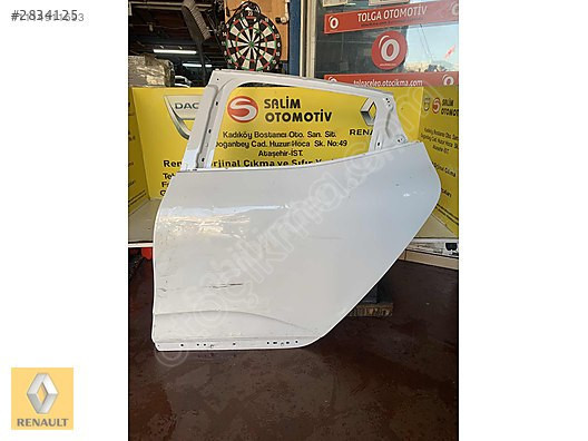 RENAULT CLIO 5 ÇIKMA ORJİNAL SOL ARKA KAPI VE DİĞER PARÇALARI