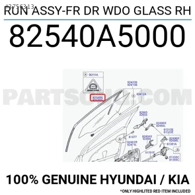82540-A5000 CAM FİTİLİ ÖN SAĞ 13> I30