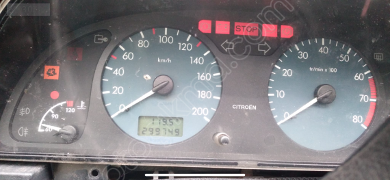 Citroen xsara gösterge saati