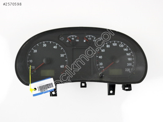 VW Polo Dizel Km Saati Gösterge Paneli Kadran 6Q0820800P