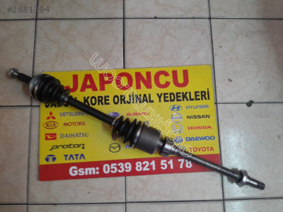 TOYOTA AVENSİS AKS KOMPLE 1997-2001 ARASI 2,0 MOTOR