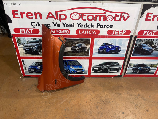 Egea Cross Sağ Ön Çamurluk Turuncu Çıkma Orjinal