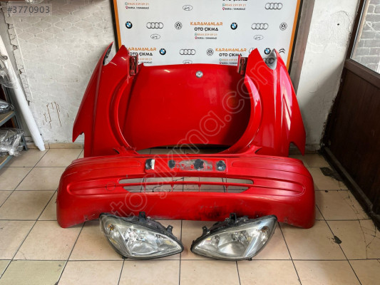 MERCEDES VİTO KAPUT+ÇAMURLUK+TAMPON+FAR KOMPLE SET ORJİNAL