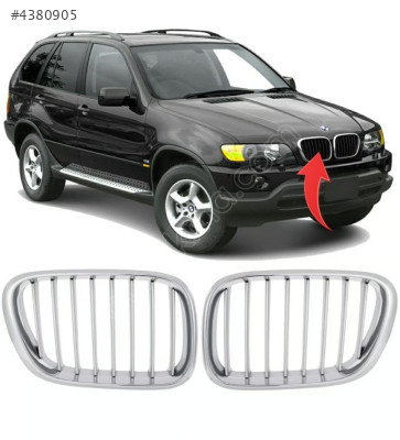 51138250051/52 BMW  X5 E53 KOMPLE KROM 0003 ÖN PANJUR SET