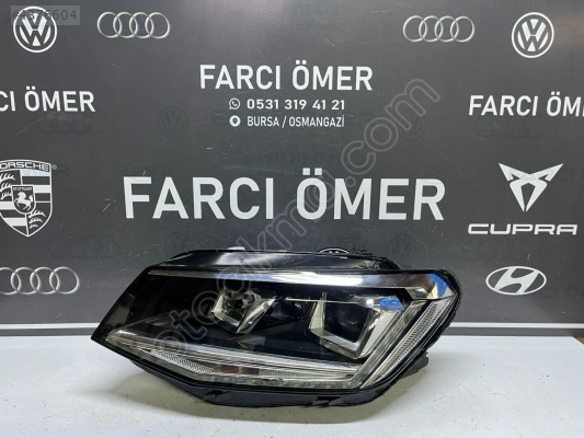 VOLKSWAGEN CADDY SOL ÖN FAR ORJİNAL LEDLİ ÇİFT MERCEKLİ