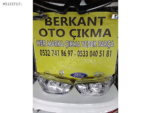 Hyundai i20 orijinal 2012-2014 model sağ sol far takım