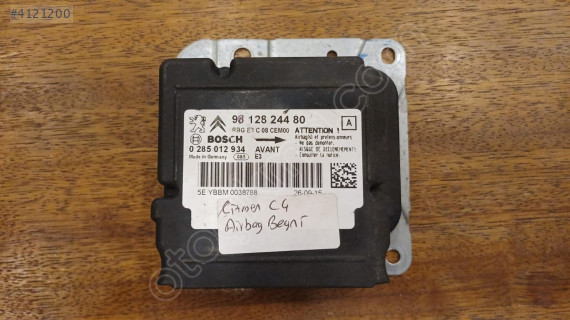 Citroen C4 CACTUS Airbag Beyni -9812824480