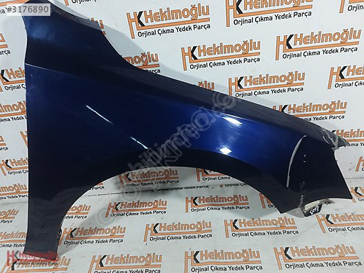 VW JETTA 5C6821106 SAĞ ÖN ÇAMURLUK 12-18 BOYASIZ ORJİNAL 5C6821