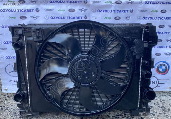 Mercedes W205 C Seri C200d Klima Fanı Ve Radyatör Takımı