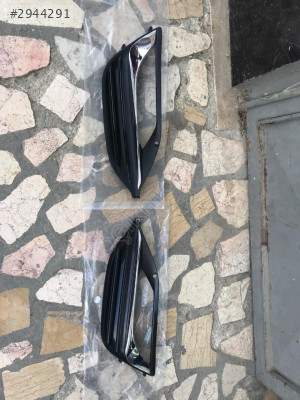 Opel insignia b sağ sol sis far çerçevesi sıfır kromlu