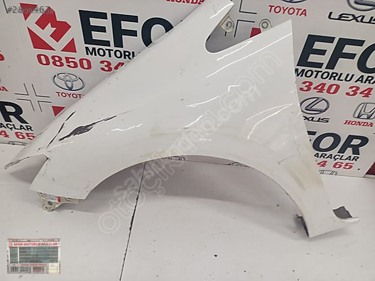 HONDA CIVIC FB7 ORJİNAL ÇIKMA SOL ÖN ÇAMURLUK MODEL 12-15