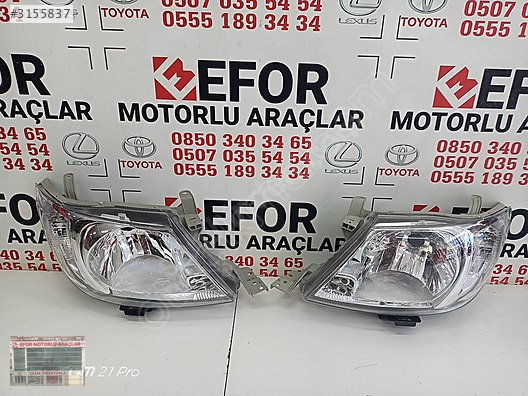 TOYOTA HİLUX SIFIR BEYAZ SİNYALLİ SAĞ SOL TK OEM:81130-0K210