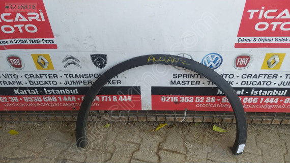 Volkswağen  tiguan sag arka çamurluk