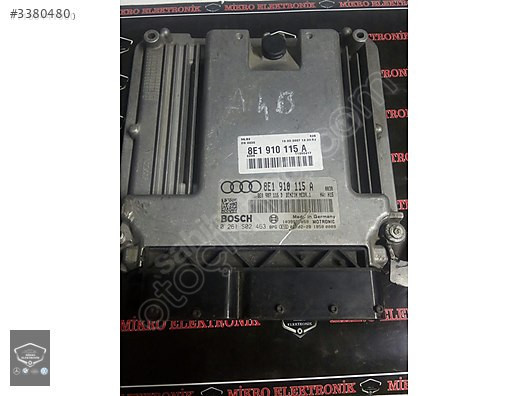 Audi A4 Motor Beyni MED9.1 8E1910115A 0261S02463