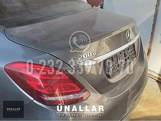 MERCEDES C200 BAGAJ KAPAĞI ve TÜM AKSAMLARI| ÜNALLAR OTO ÇIKMA |