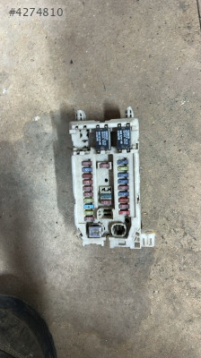 ISUZU D MAX ÇIKMA ORJİNAL GARANTİLİ SİGORTA TABLOSU